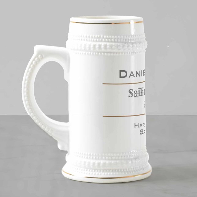 Jarra De Cerveza Premio Campeón de Vela (Subido por el creador)