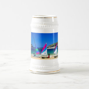 Jarra De Cerveza Preparándose para navegar en St Malo