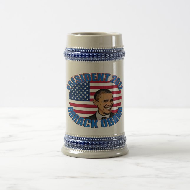 JARRA DE CERVEZA PRESIDENTE BARACK OBAMA (Centro)