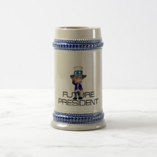 Jarra De Cerveza Presidente del futuro de la CAMISETA