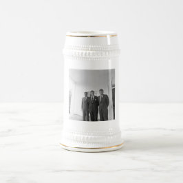 Jarra De Cerveza Presidente John Kennedy y Brothers American Camelo