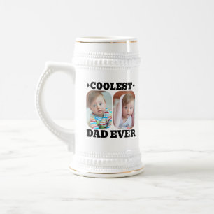 Jarra De Cerveza Primer Día del Padre Papá Más Genial de la Histori