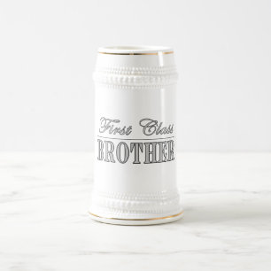 Jarra De Cerveza Primera clase Brother de los regalos elegantes