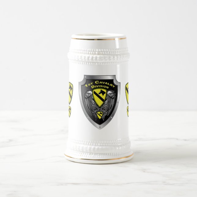 Jarra De Cerveza Primera División de Caballería "Primer Equipo" (Centro)