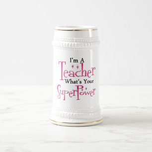 Jarra De Cerveza Profesor estupendo