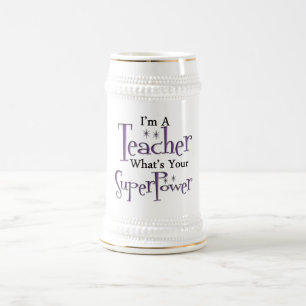 Jarra De Cerveza Profesor estupendo