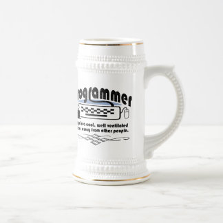 Jarra De Cerveza Programador divertido
