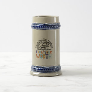 Jarra De Cerveza puedo hacer todas las cosas un diseño asombroso