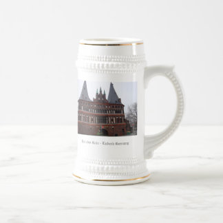 Jarra De Cerveza Puerta de Holsten - Lubeck Alemania