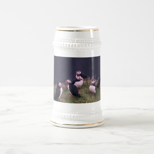 Jarra De Cerveza Puffins atlánticos (Centro)