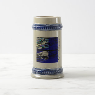 Jarra De Cerveza Punto com Stein de las pinturas de Digitaces