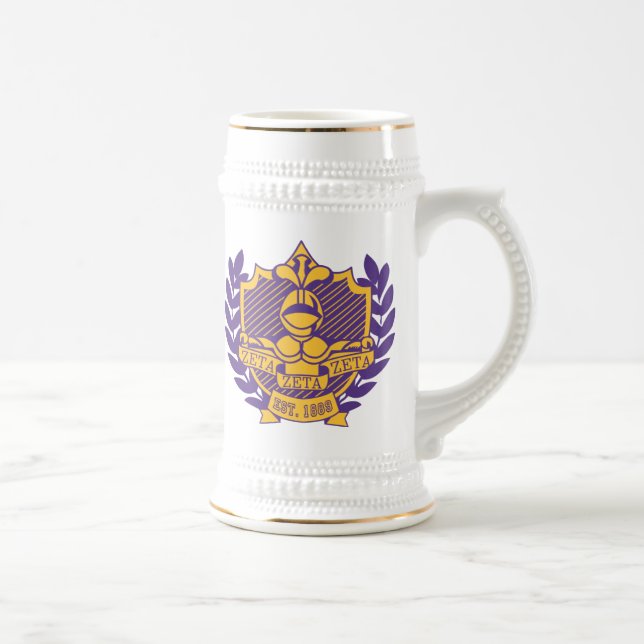 Jarra De Cerveza Púrpura y oro de Stein (Derecha)