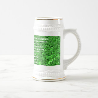Jarra De Cerveza Que tus mañanas traigan alegría y tus noches