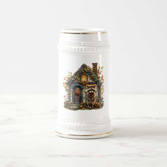 Jarra De Cerveza Raccoon  (Centro)