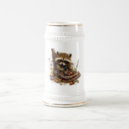 Jarra De Cerveza Raccoon 