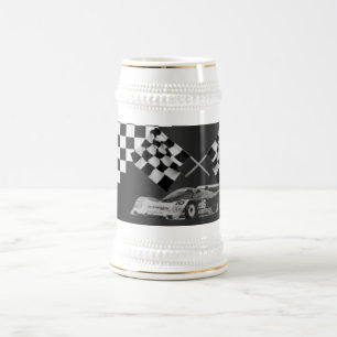 Jarra De Cerveza Race Car Mug