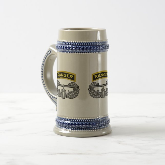 JARRA DE CERVEZA RANGER DE ASALTO AÉREO  (Anverso izquierdo)