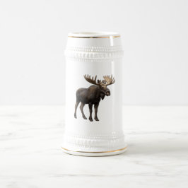 JARRA DE CERVEZA REALISTIC MOOSE DESIGN. SAMER BRASIL