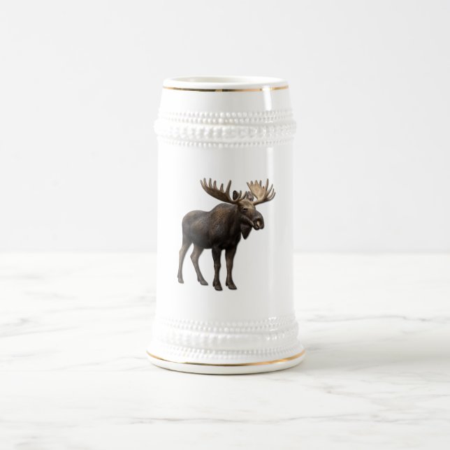 JARRA DE CERVEZA REALISTIC MOOSE DESIGN. SAMER BRASIL (Centro)