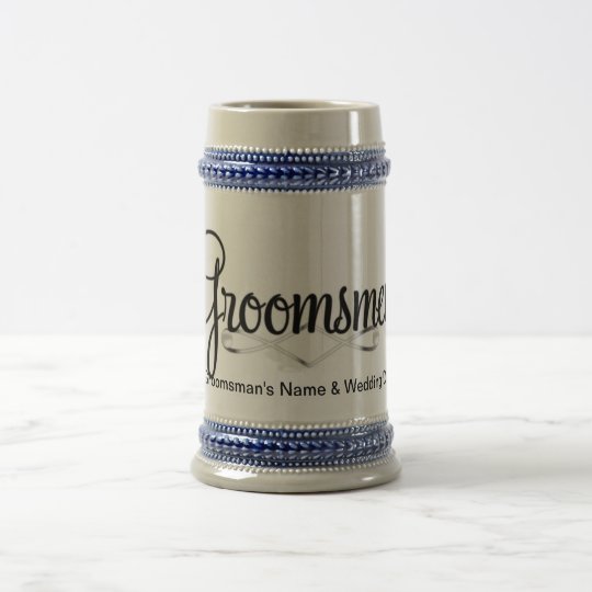 Jarra De Cerveza Regalo de boda del padrino de boda