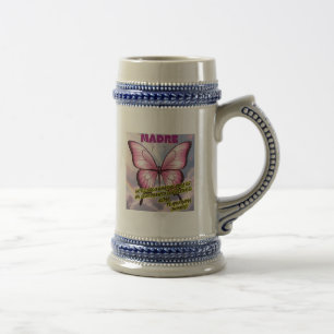 JARRA DE CERVEZA REGALO EXCLUSIVO PERSONALIZADO PARA MAMÁ (NOMBRE)