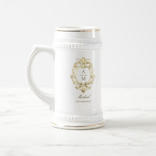 Jarra De Cerveza Regalo Personalizado para Padrino de Boda en Barra