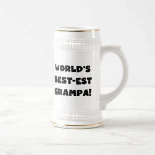 Jarra De Cerveza Regalos de camisetas Grampa más grandes del mundo 