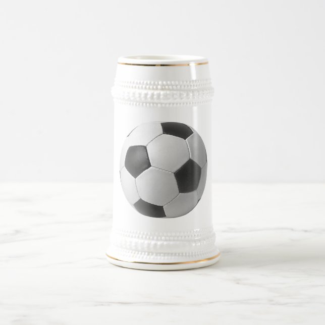Jarra De Cerveza Regalos del arte del fútbol (Centro)