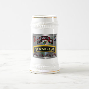 Jarra De Cerveza Regimiento Ranger 75 