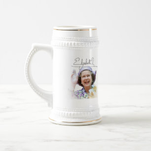 Jarra De Cerveza Reina Isabel II