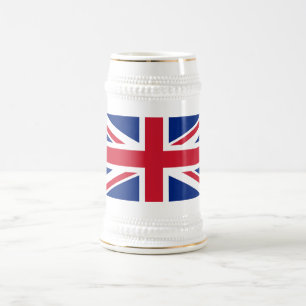 Jarra De Cerveza Reino Unido Bandera del Reino Unido de las colonia
