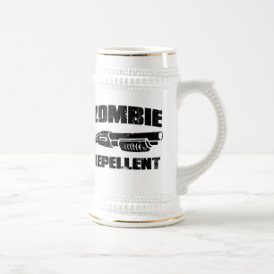 Jarra De Cerveza repulsivo del zombi - la escopeta