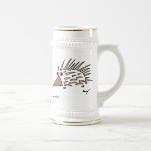 Jarra De Cerveza Resumen Hedgehog Stein