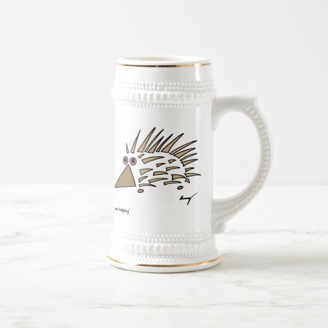 Jarra De Cerveza Resumen Hedgehog Stein (Derecha)
