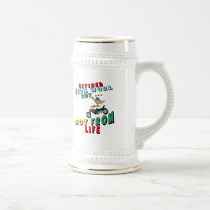 Jarra De Cerveza Retirado de trabajo