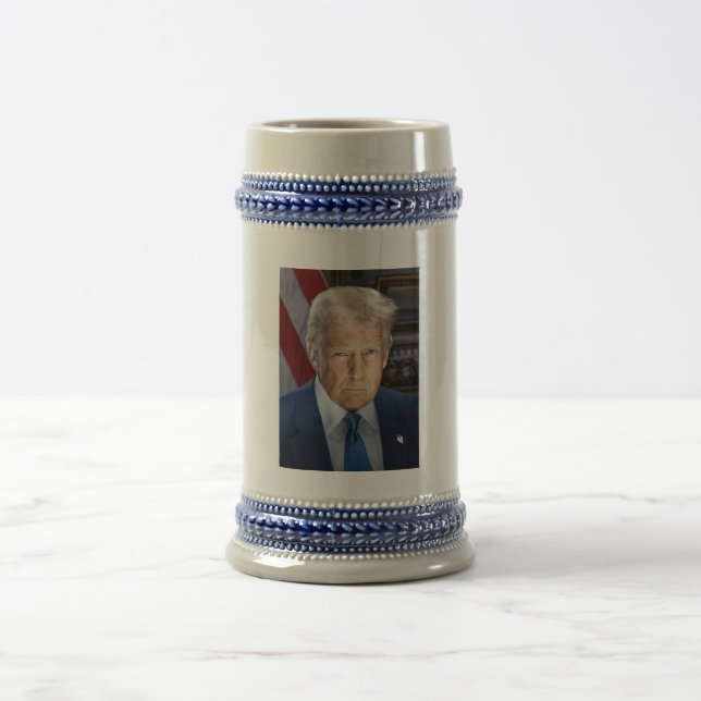 Jarra De Cerveza Retrato de Donald Trump, presidente de Estados Uni (Centro)