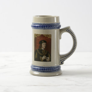 Jarra De Cerveza Retrato de rey inglés Richard III