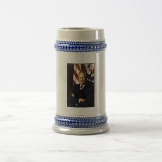Jarra De Cerveza Retrato del presidente estadounidense Gerald Rudol