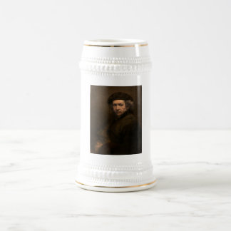 Jarra De Cerveza Retrato propio de Rembrandt: pintor holandés de la