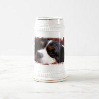 Rey Charles Cavalier Spaniel Beer Stein