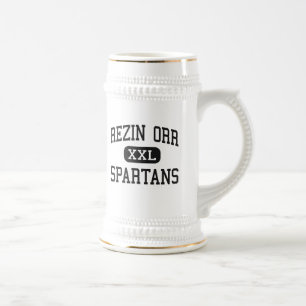Jarra De Cerveza Rezin Orr - Spartans - alto - Chicago Illinois