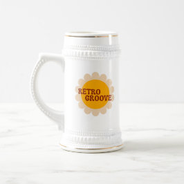 Jarra De Cerveza Ritmo Retro
