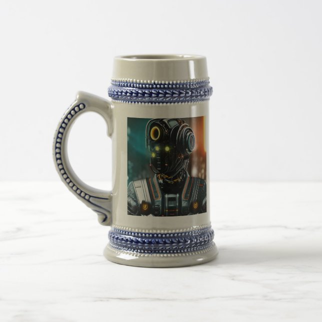 Jarra De Cerveza Robot 3 stein (Izquierda)