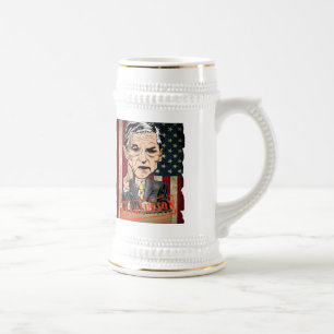 JARRA DE CERVEZA RON PAUL 18 0UNCE BEER STEIN