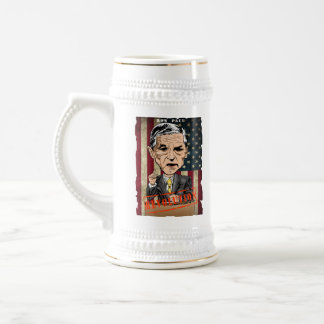 JARRA DE CERVEZA RON PAUL CERVEZA STEIN DE 2012 REVOLUCIONES