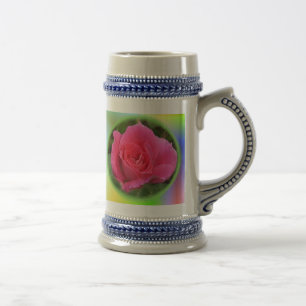 Jarra De Cerveza Rosa Mug