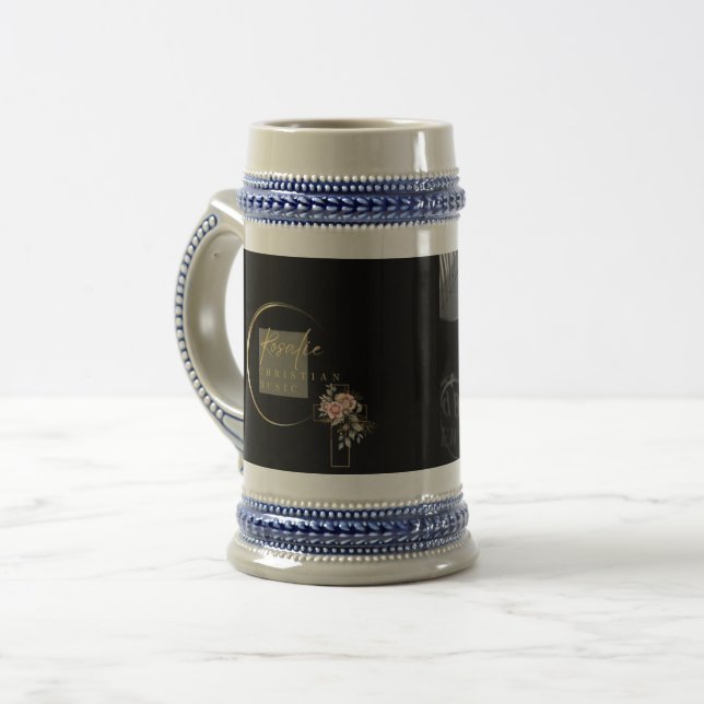 Jarra De Cerveza Rosalie Christian Music Goblet Mug (Anverso izquierdo)