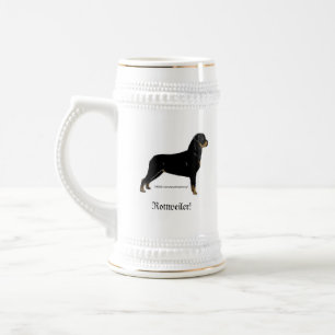 Jarra De Cerveza Rottweiler
