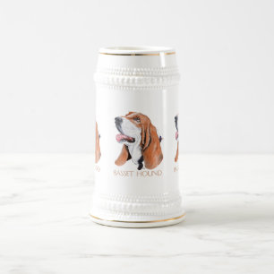Jarra De Cerveza Sabueso Basset