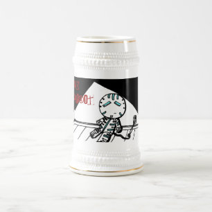 Jarra De Cerveza Sad Robot Stein Mug